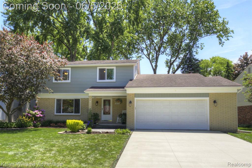 46037 Gainsborough Drive, Canton, MI 48187 — front exterior