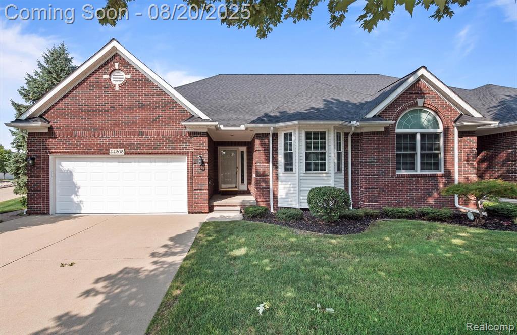 44205 Nova Drive, Sterling Heights, MI 48314 — front exterior