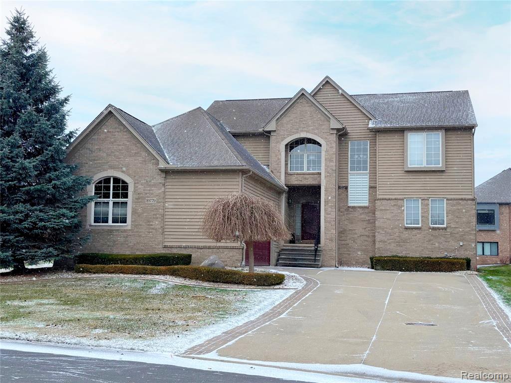 59779 Glacier Spring Drive S, Washington, MI — front exterior
