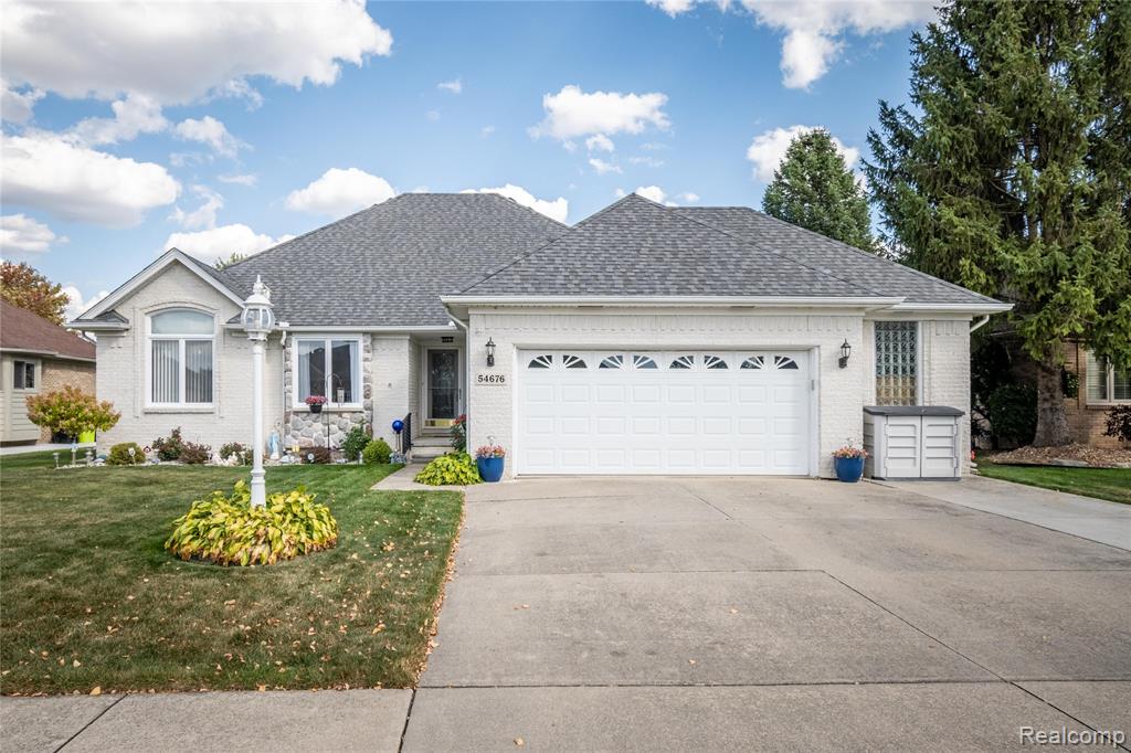 54676 Carnation Drive, Macomb, MI 48042 — front exterior