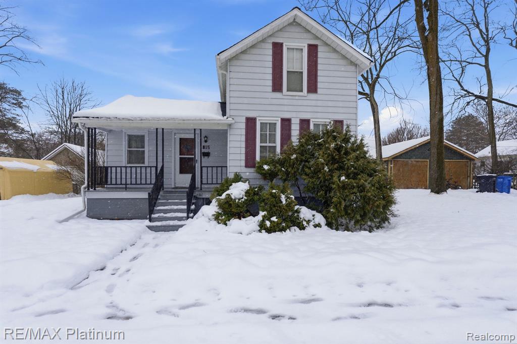 815 McPherson Street, Howell, MI 48843 — front exterior