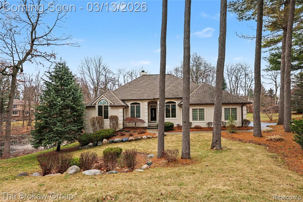 1672 Deer Path Trail, Oxford, MI 48371 — front exterior