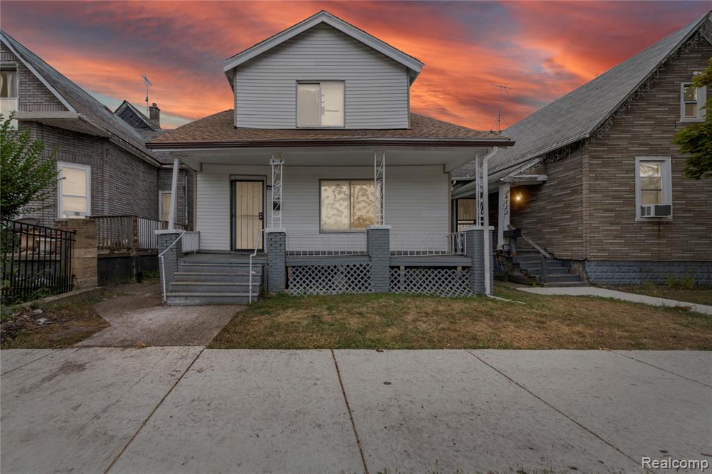 4107 N CAMPBELL Street, Detroit, MI 48210 — front exterior