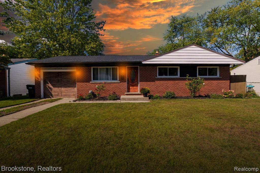 41309 Memphis Drive, Sterling Heights, MI 48313 — front exterior