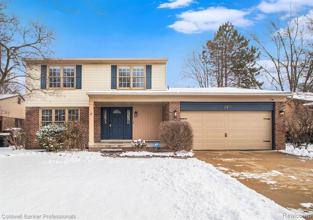 289 Kings Way Street, Canton, MI 48188 — front exterior