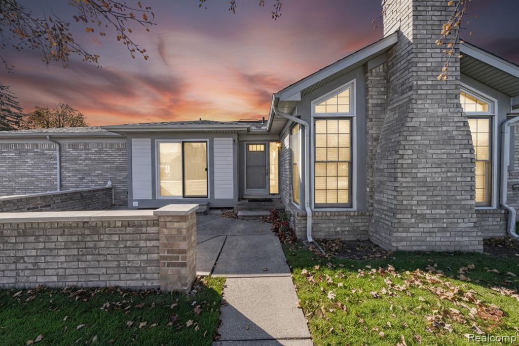 48391 Seawind Court, Shelby Twp, MI 48315 — front exterior