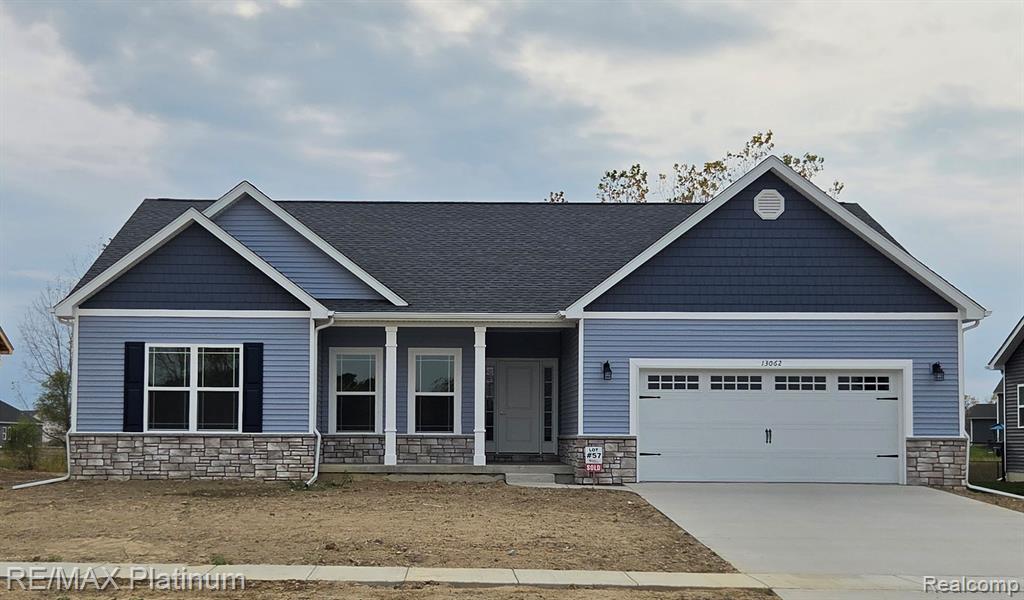 13062 RIVER ROCK Pass, Linden, MI 48451 — front exterior