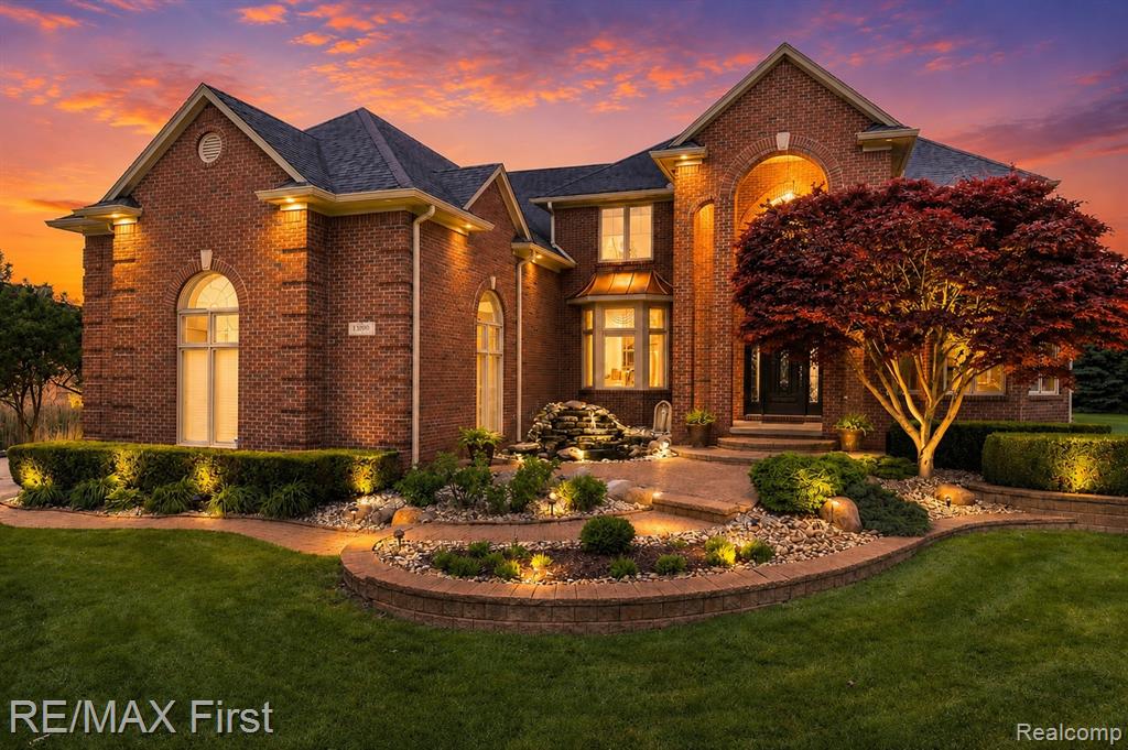 13800 Berryknoll Drive, Shelby Twp, MI 48315 — front exterior