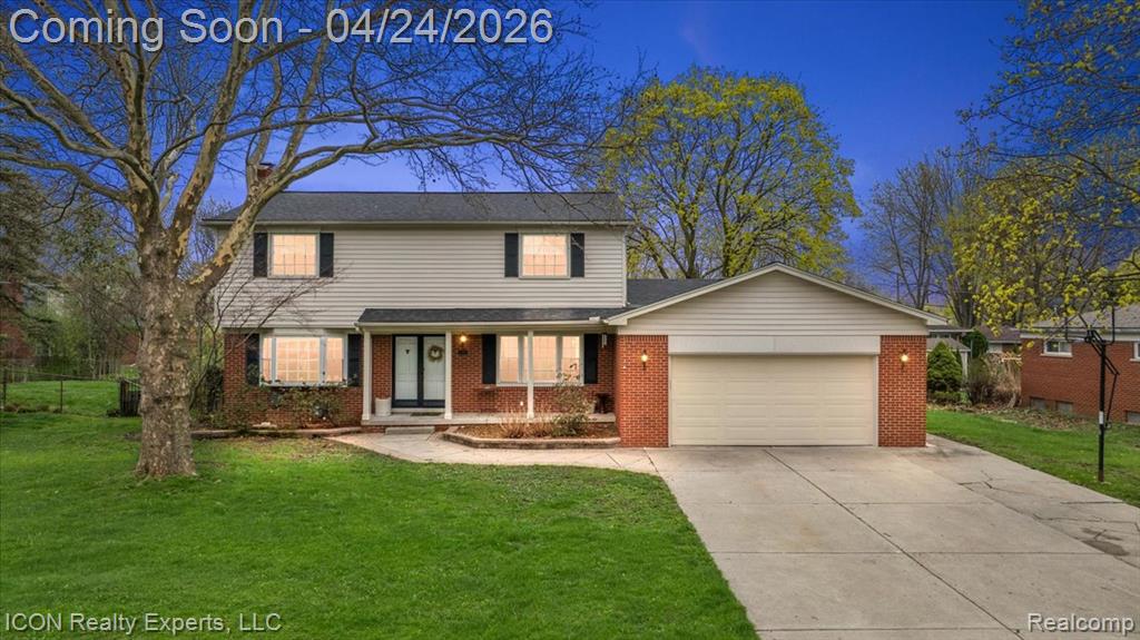 32347 Farmersville Road, Farmington, MI 48334 — front exterior