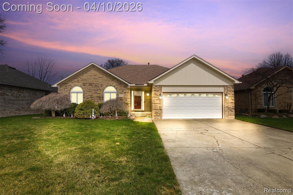 28737 Stonehenge Drive, Chesterfield, MI 48047 — front exterior