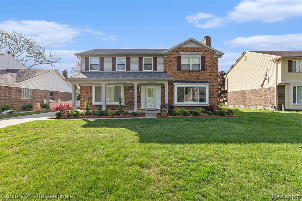 5800 CLIFFSIDE Drive, Troy, MI 48085 — front exterior
