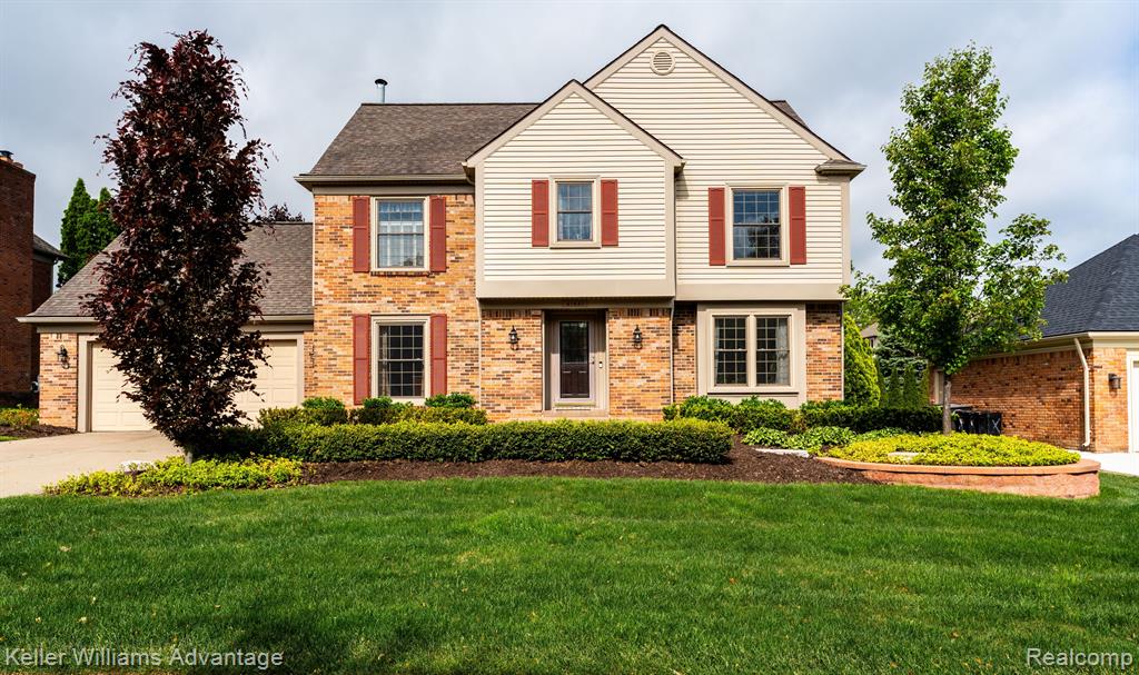 41451 Waterfall Road, Northville, MI 48168 — front exterior