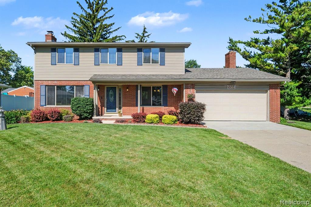 5504 Antoinette Drive, Grand Blanc, MI 48439 — front exterior