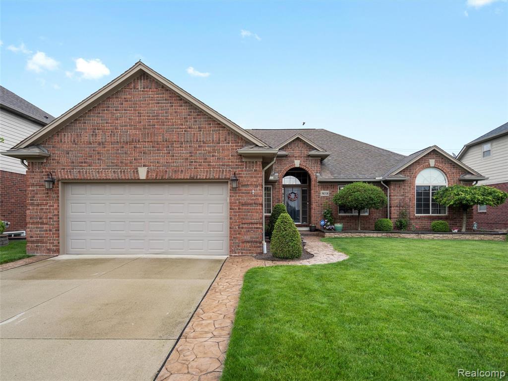50318 Greycoat Lane, Macomb, MI 48044 — front exterior