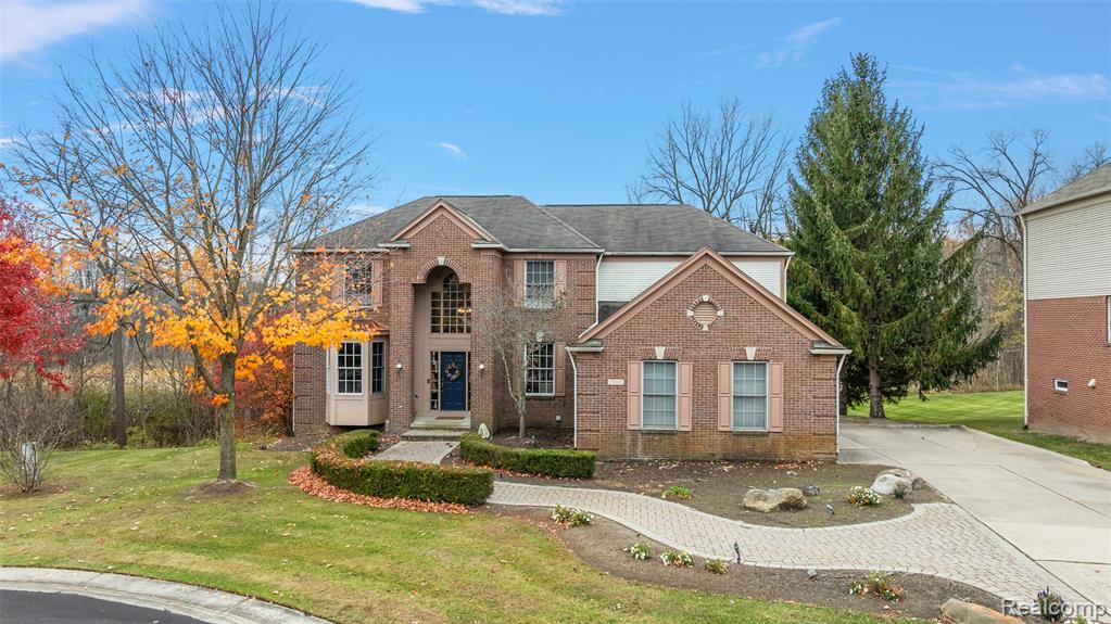 3961 Ridgemonte Court, Rochester, MI 48306 — front exterior