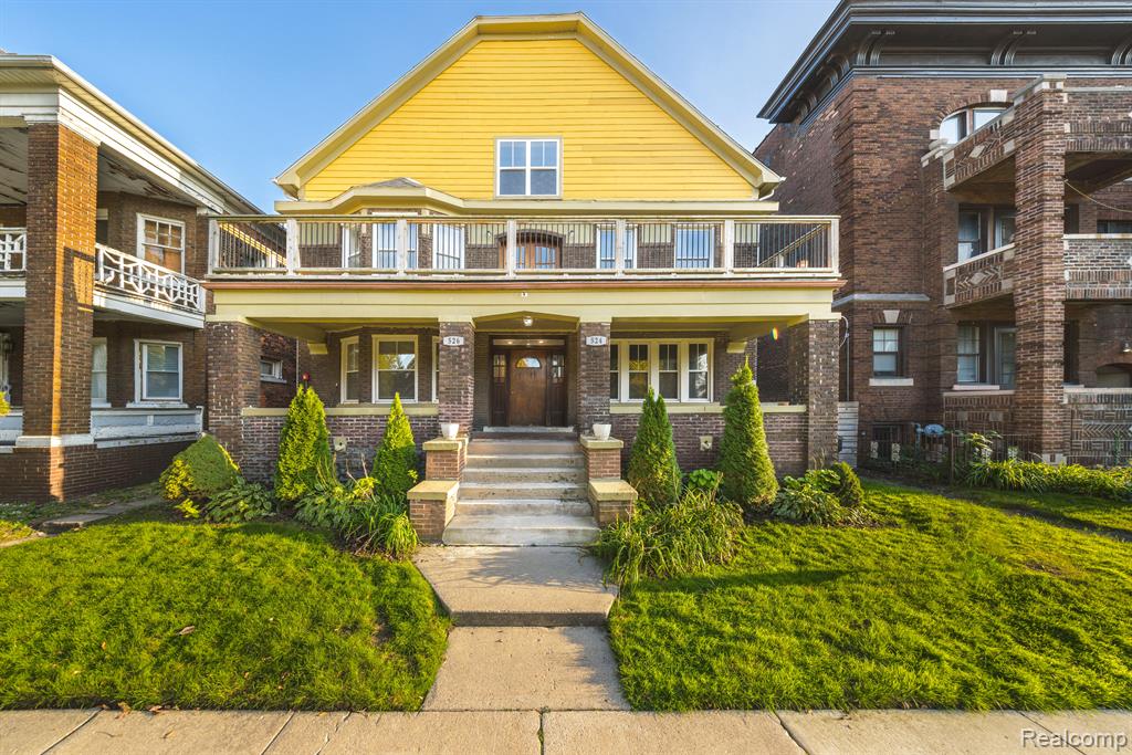 524 E Kirby Street, Detroit, MI 48202 — front exterior