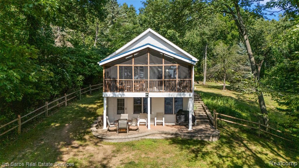 11113 Perch Lake Drive W, Cement City, MI 49233 — front exterior