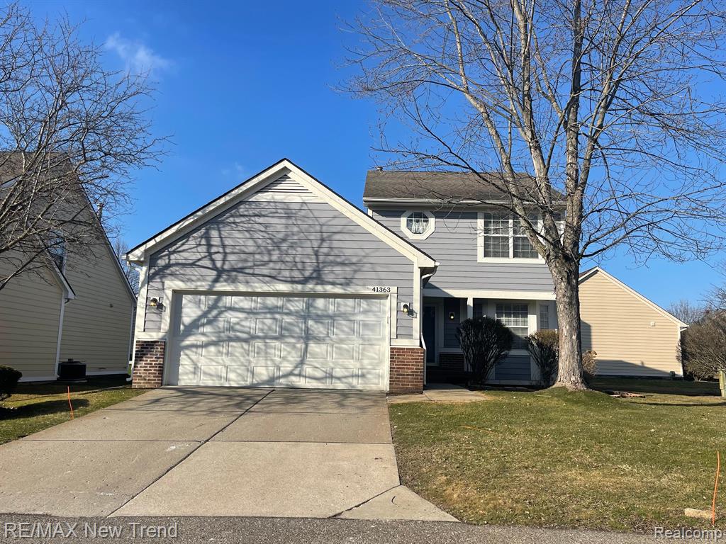 41363 CORNELL Drive, Novi, MI — front exterior