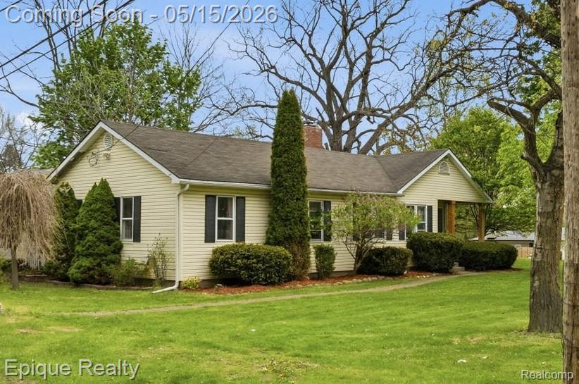 2371 32 Mile Road, Bruce, MI 48065 — front exterior