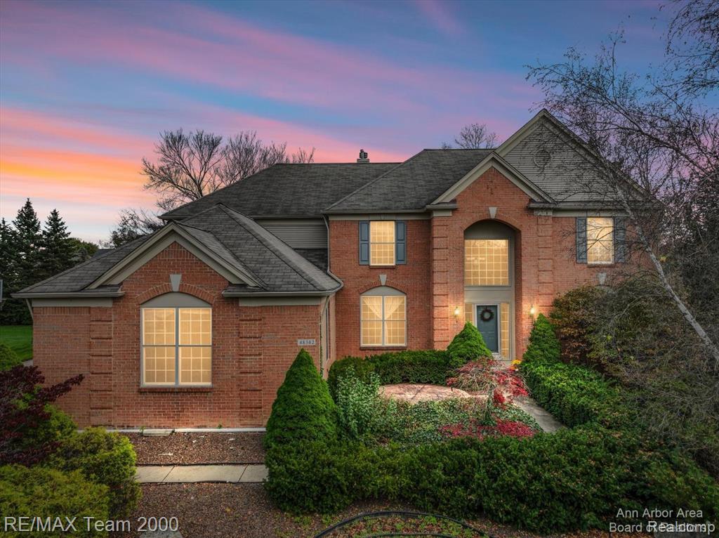 48342 Manhattan Circle, Canton, MI 48188 — front exterior