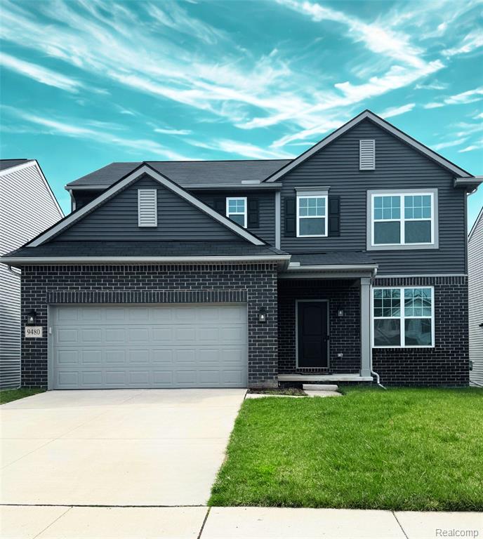 9480 White Tail Drive, Ypsilanti, MI 48197 — front exterior