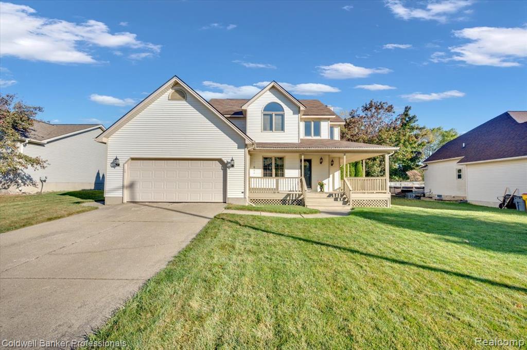 5365 Timberwick, Dryden, MI 48428 — front exterior