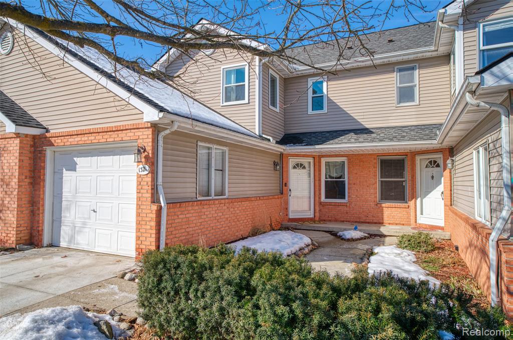 1321 Steeplechase Court, Howell, MI 48843 — front exterior
