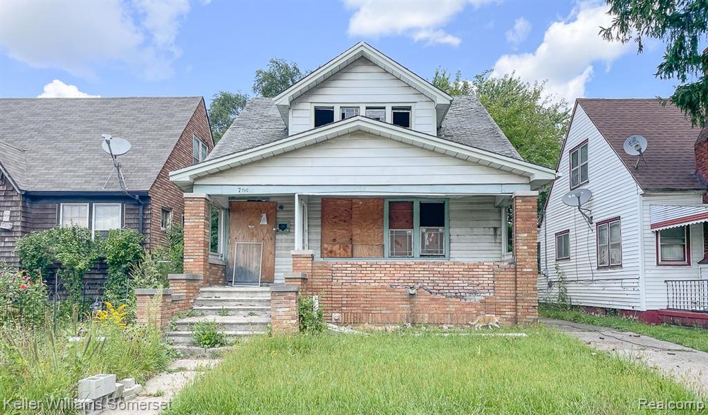 7511 DOBEL Street, Detroit, MI 48234 — front exterior