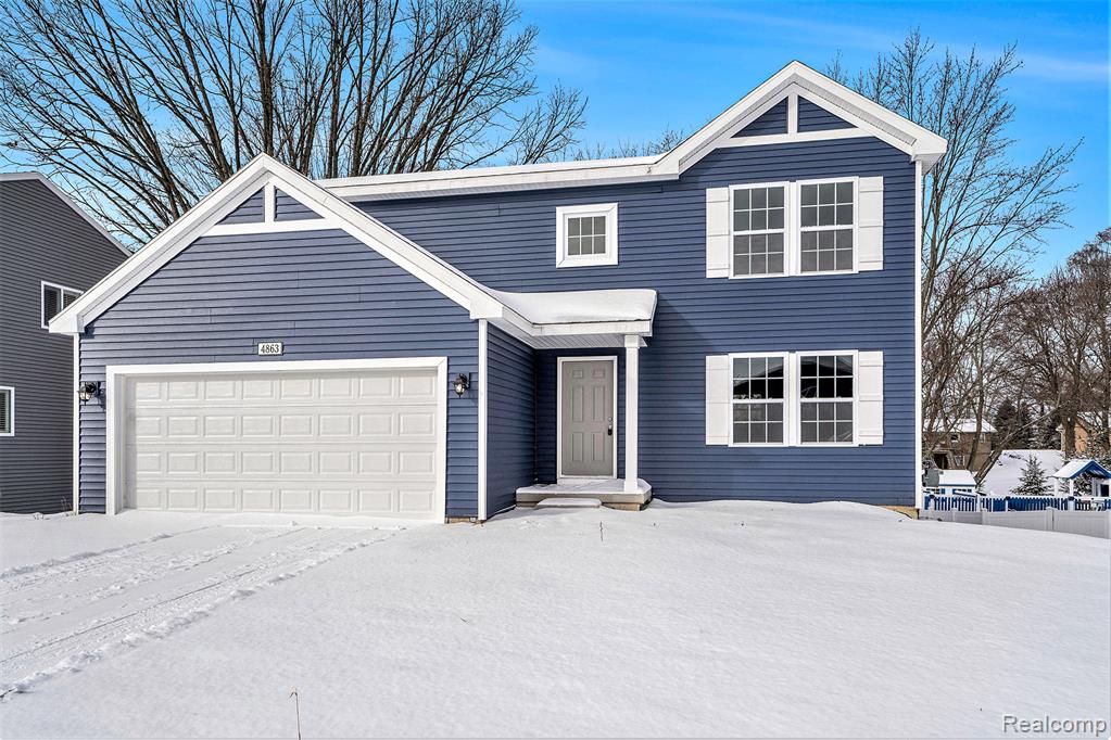 221 Ontario Court, Brooklyn, MI 49230 — front exterior
