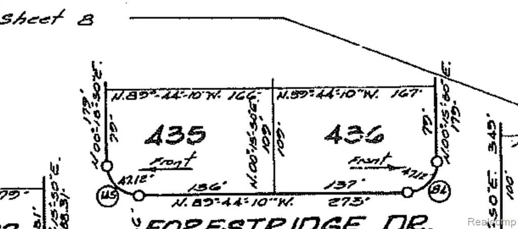 Lot 435 B0 1305 6273 Pineview Drive, Mancelona, MI 49659 — front exterior