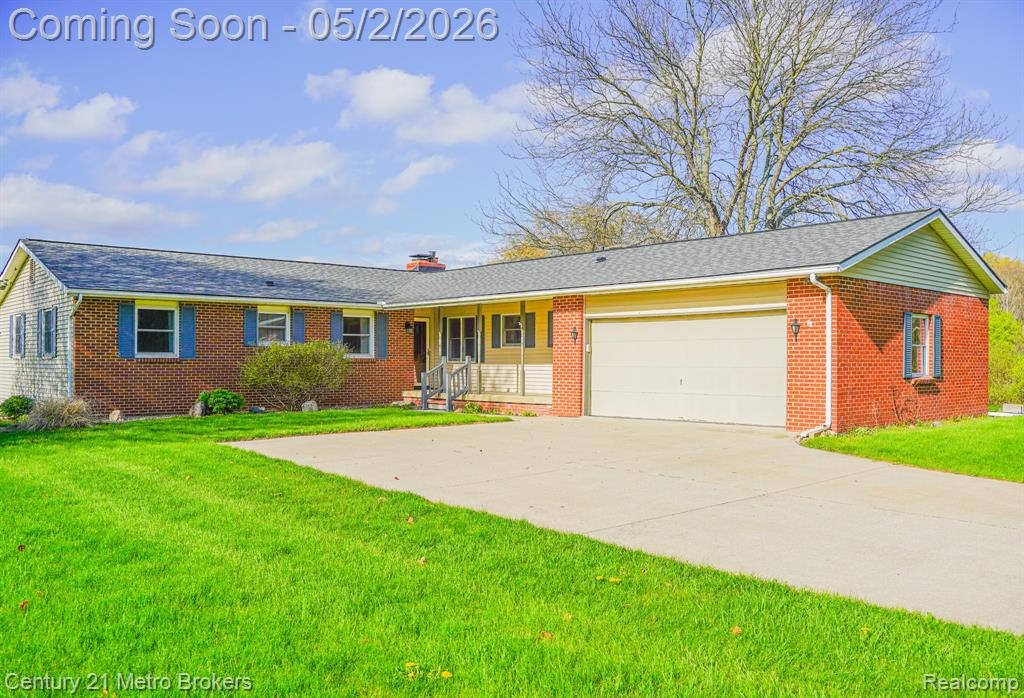 5164 Pinecone Drive, Lapeer, MI 48446 — front exterior