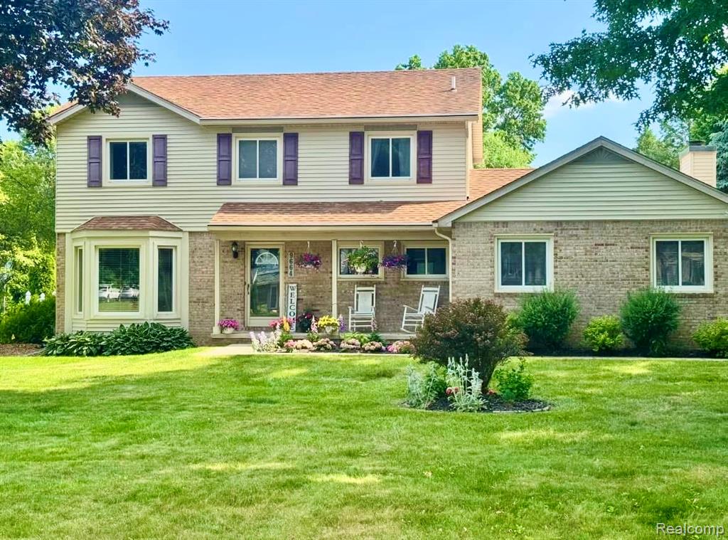 9664 Alger Drive, Brighton, MI 48114 — front exterior
