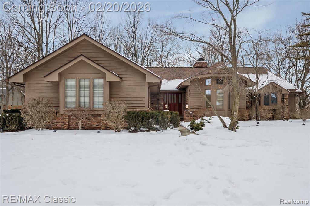 43484 Scenic Lane, Northville, MI 48167 — front exterior