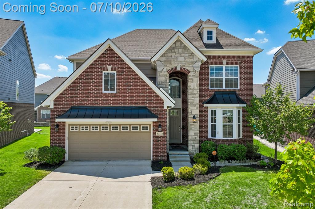 47783 Leland Drive, Northville, MI 48168 — front exterior