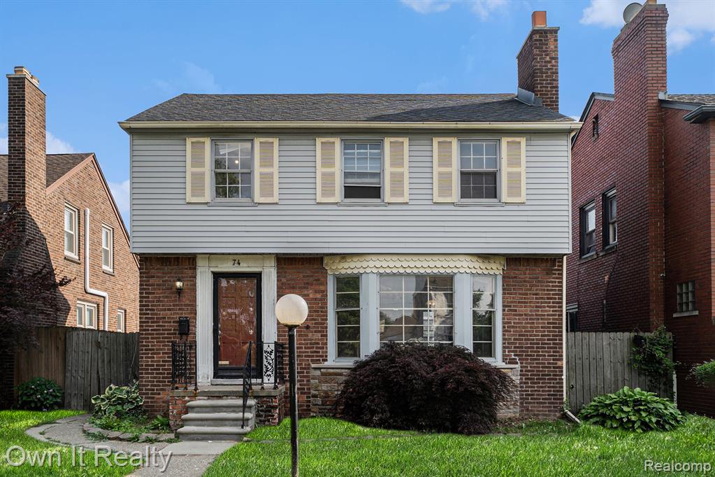 74 Chestnut Street, River Rouge, MI 48218 — front exterior