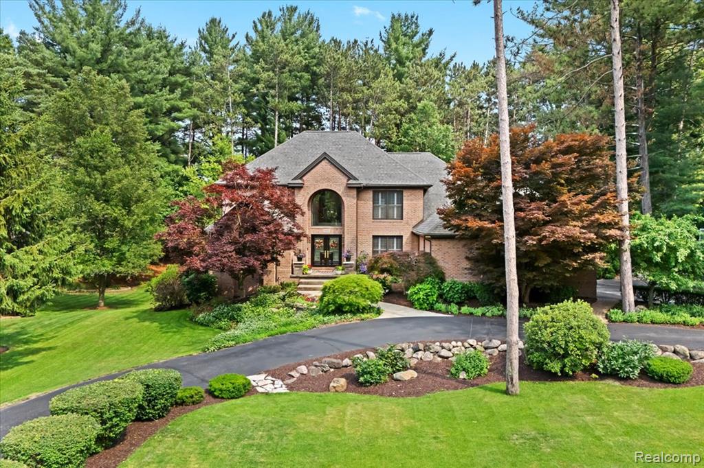 5523 Hidden Pines Drive, Brighton, MI 48116 — front exterior