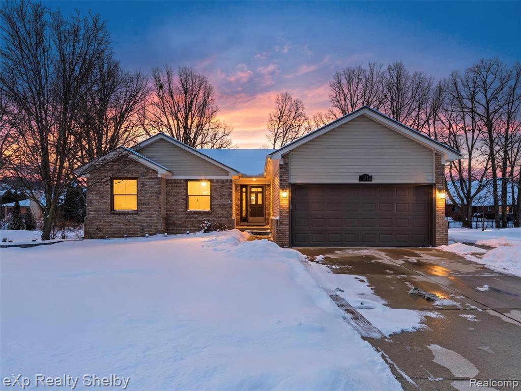 53152 Cripple Creek Drive, Chesterfield, MI 48047 — front exterior