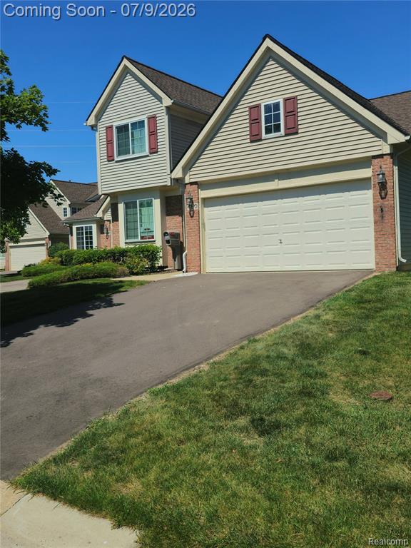 450 Lilly View Court Court, Howell, MI 48843 — front exterior