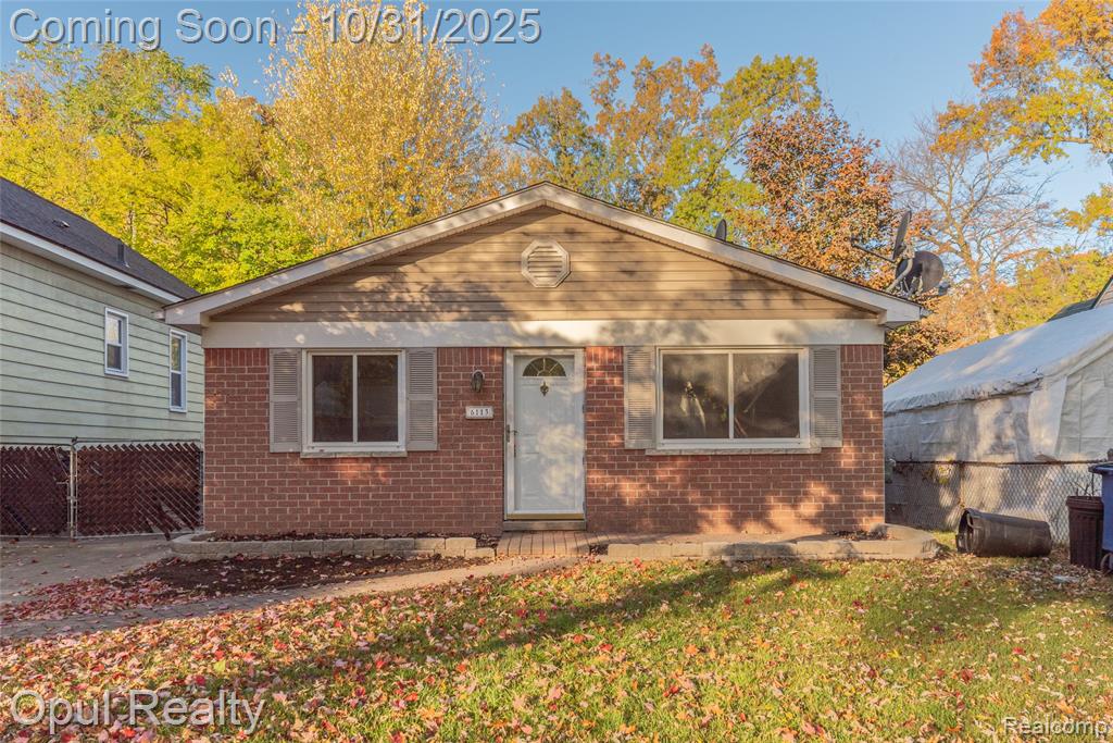 6113 N Parent Street, Westland, MI — front exterior
