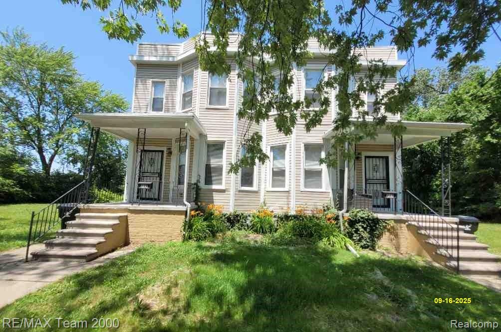 233 Leicester Street Street, Detroit, MI 48202 — front exterior