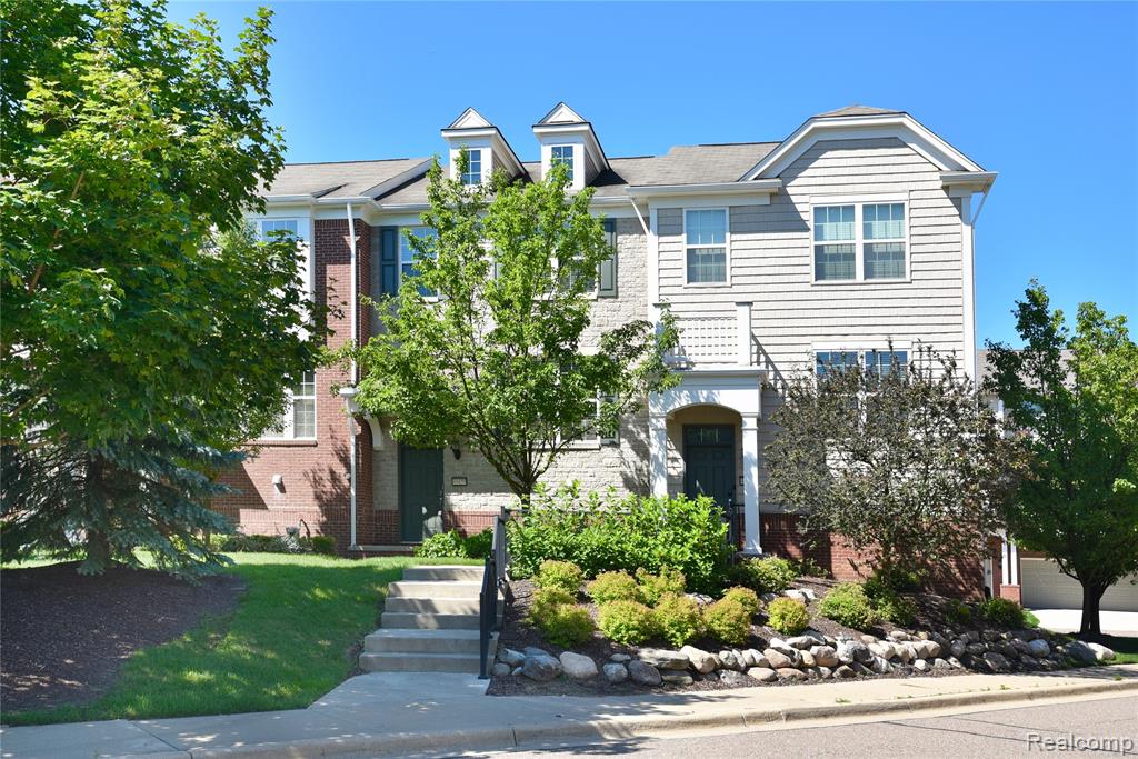 44458 Gwinnett Loop, Novi, MI — front exterior