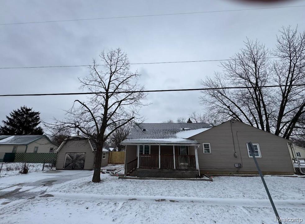 2099 Brady Avenue, Burton, MI 48529 — front exterior