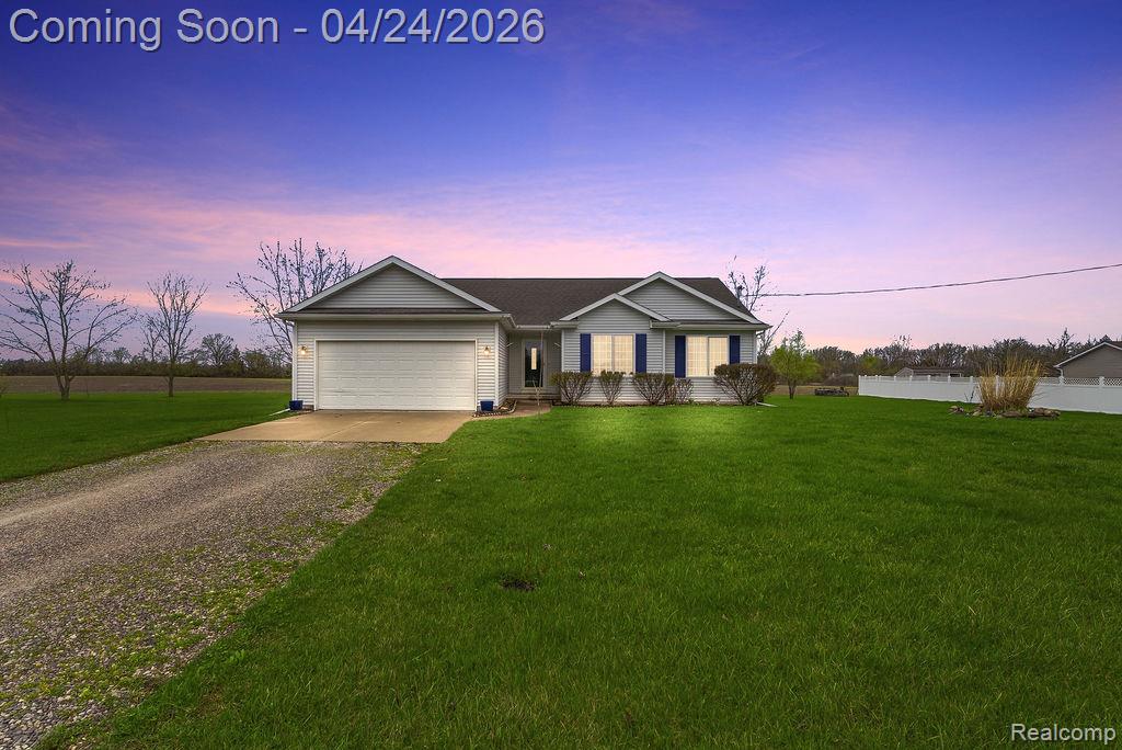 10511 N Lewis Road, Clio, MI 48420 — front exterior