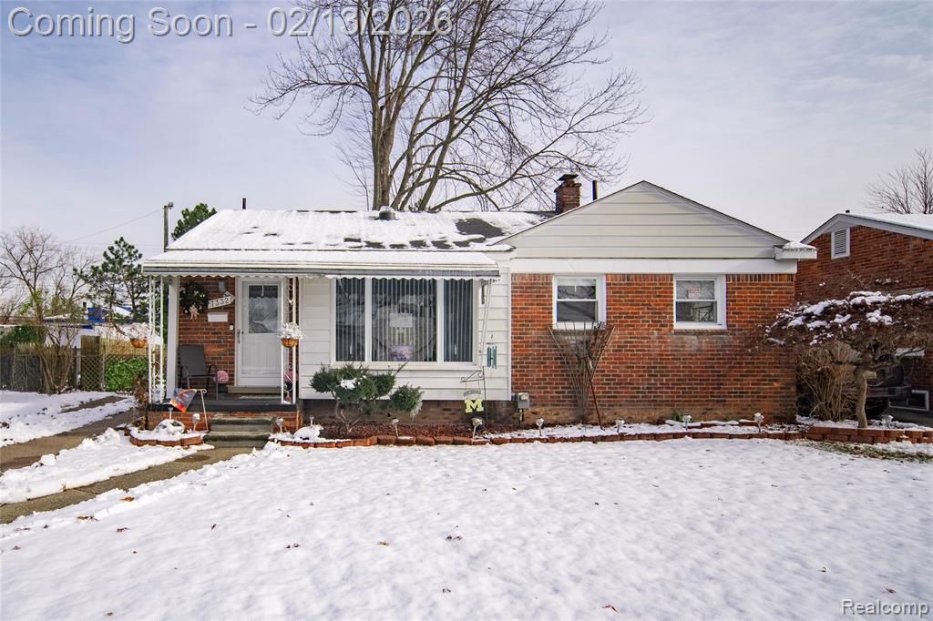 7332 E Frumin Court, Westland, MI — front exterior