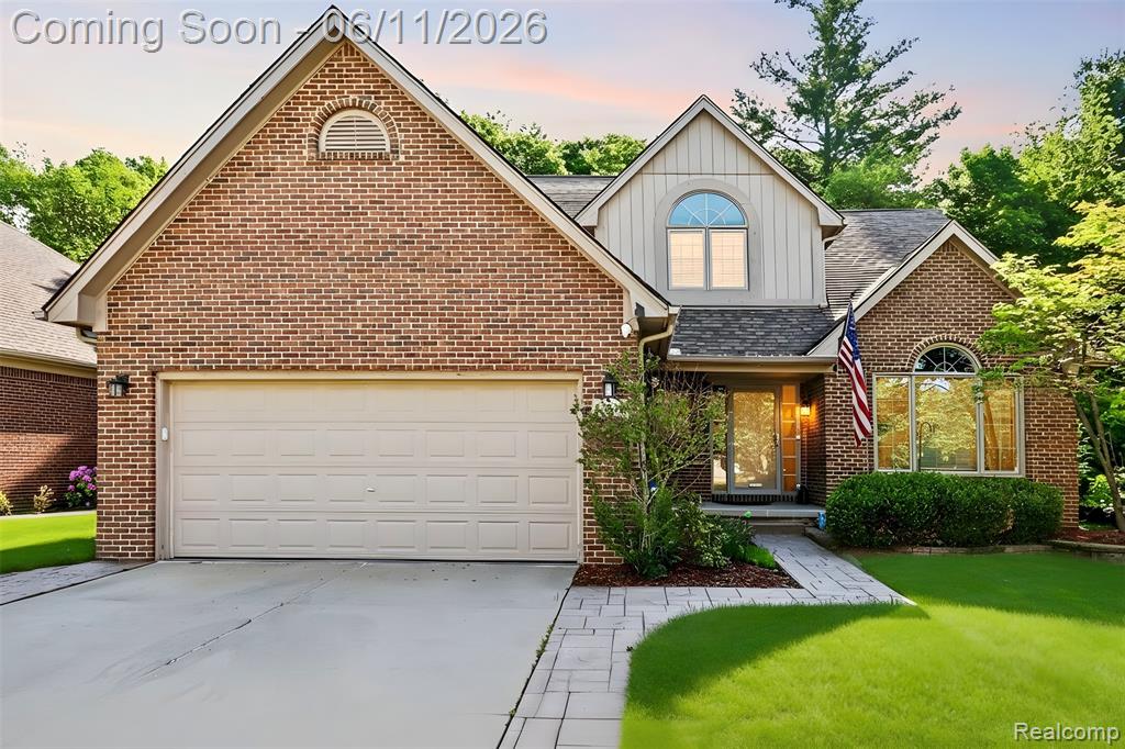 57572 Suffield Drive, Washington, MI — front exterior