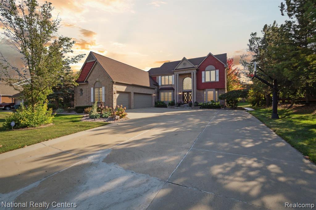 50983 WESTON Drive, Plymouth, MI 48170 — front exterior