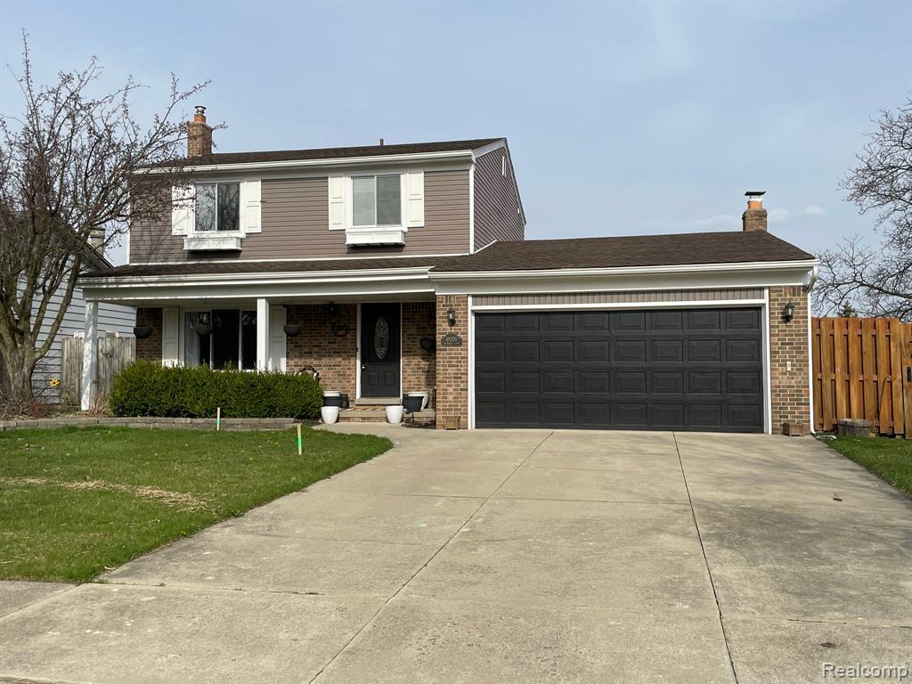 49200 KIMBERLY ANN Lane, Chesterfield, MI — front exterior