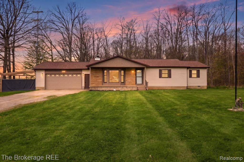 8254 Nichols Road, Gaines Vlg, MI 48436 — front exterior