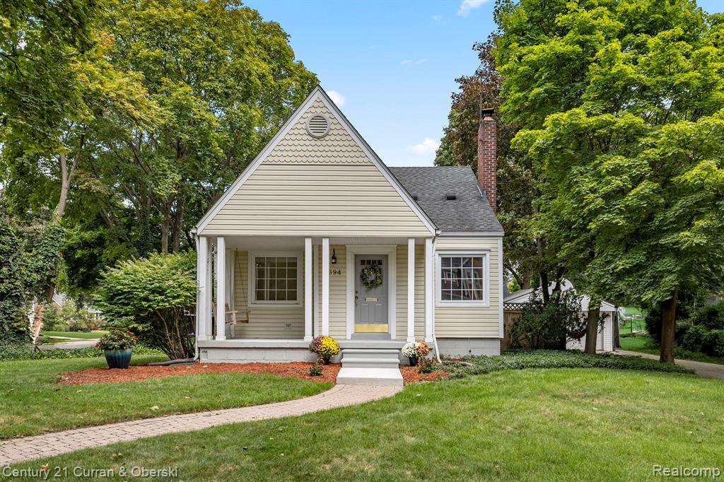 594 Hartsough Street, Plymouth, MI 48170 — front exterior