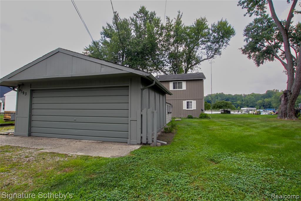 2 car garage.